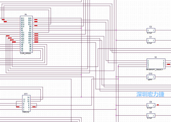 圖紙沒有層次的概念，不管電路有多復(fù)雜，只有一張平面圖。